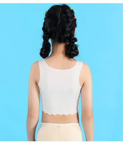 史努比官方品牌中长款女童发育期内衣学生韩版小学初中生大童少女打底