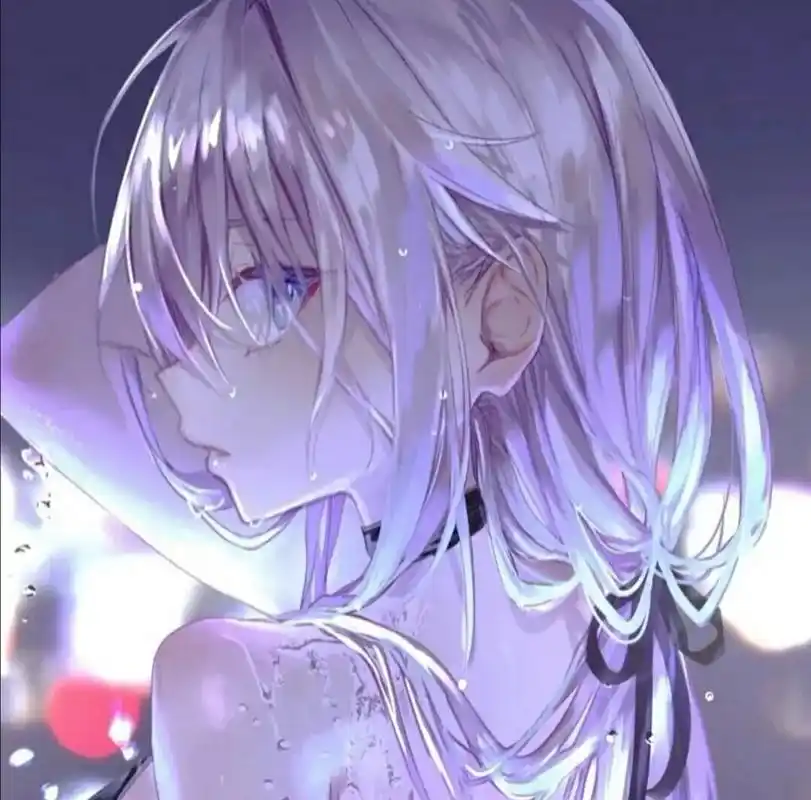 女生动漫丧气头像