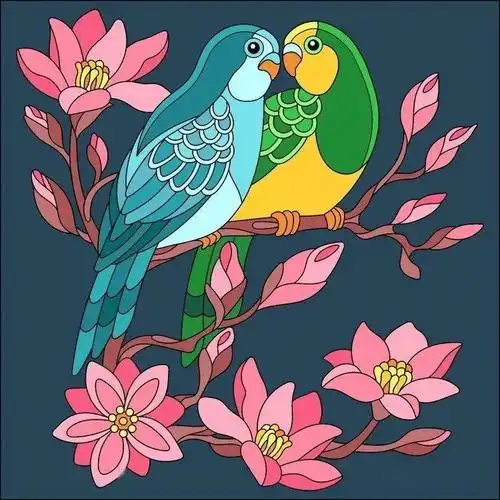 教学过程装饰色彩更多的应用在图案设计,装饰壁画,工艺美术,国画,民间