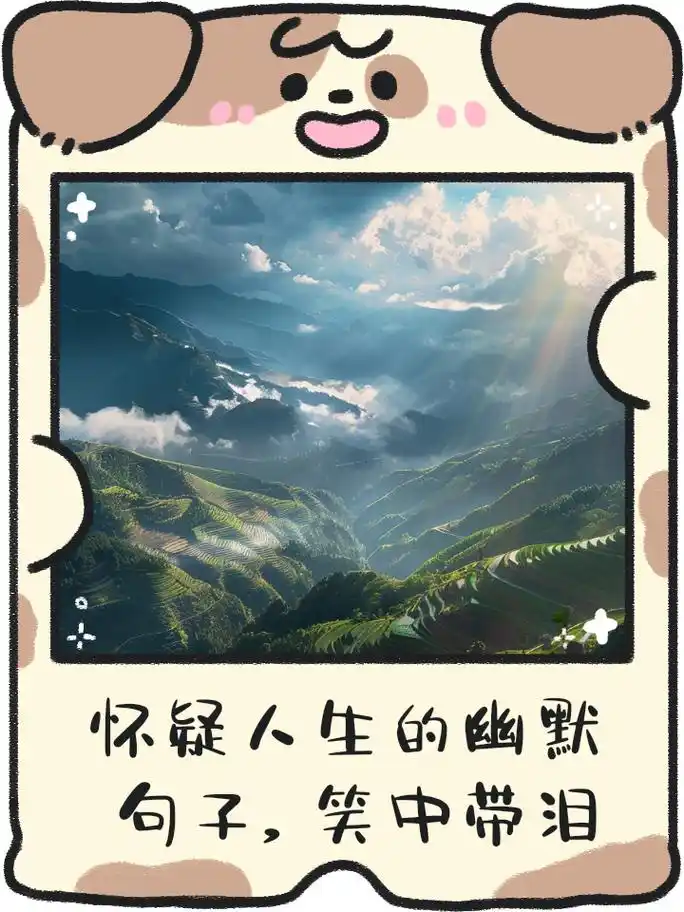 怀疑人生的幽默句子,笑中带泪