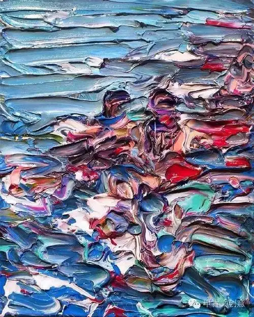 流淌油漆画,毛刺艺术的震撼手法