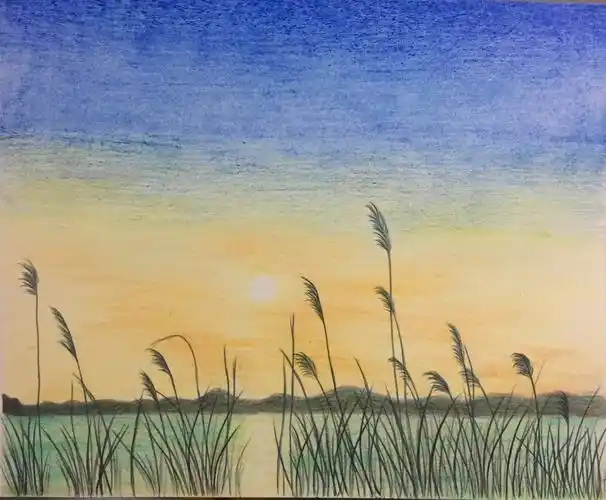 丘小州彩铅风景1班作品集