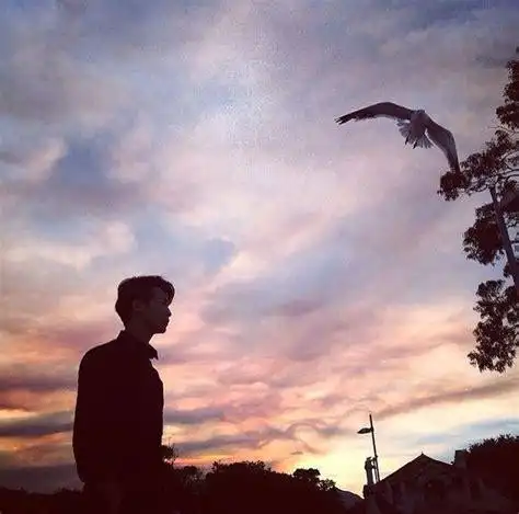 qq男生唯美意境头像