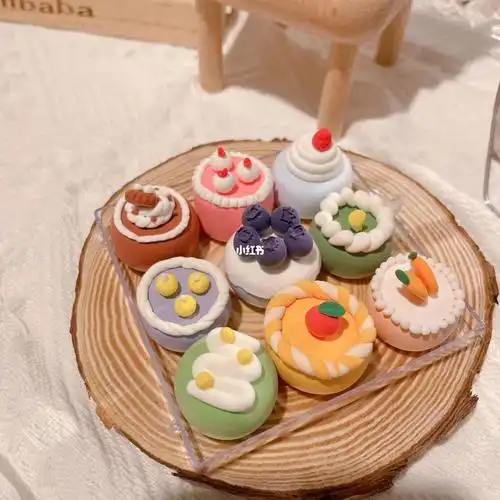 我的手工日常  #超轻粘土  #粘土蛋糕