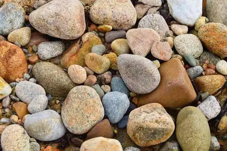 块火石岩石图片