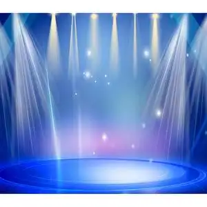 新款唱歌主播背景布3d直播间快手墙纸男舞台炫酷打碟星空淘宝直