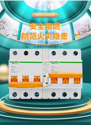 施耐德双电电源互锁转换切换空气开关自动断路器空气开关