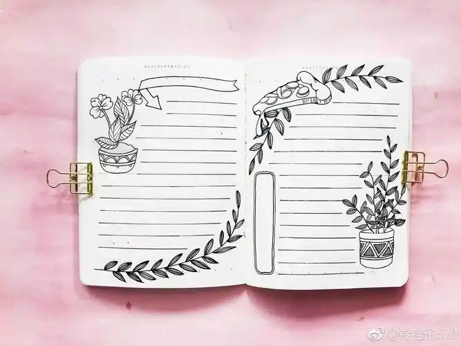 第八弹小清新手帐手抄报排版设计作者