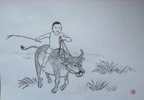 其它 回不去的童年 写美篇 放牛骑牛