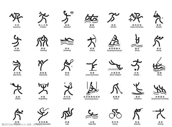 奥运图标29图片