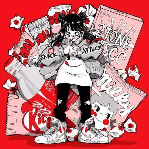 好俏皮的马克笔画贼有个性