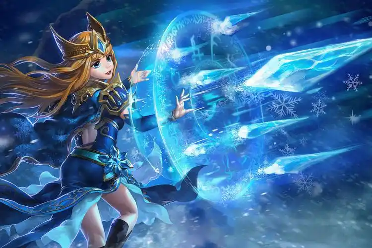 冰雪女王|插画|游戏原画|淘气包子十八褶 - 原创作品 - 站酷 (zcool)