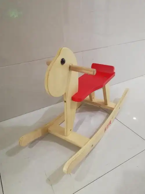 玩具奶粉赠品木马儿童摇马婴幼儿宝宝摇骑实木摇马
