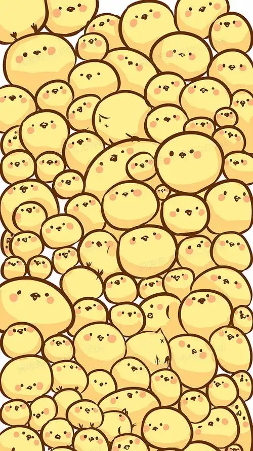 卡通可爱土豆h5背景