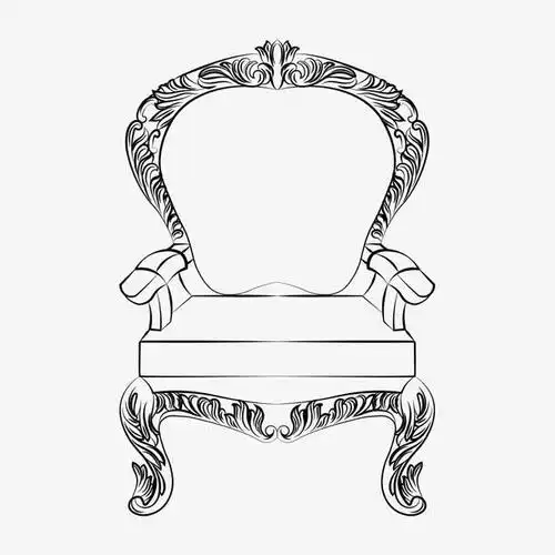手绘椅子