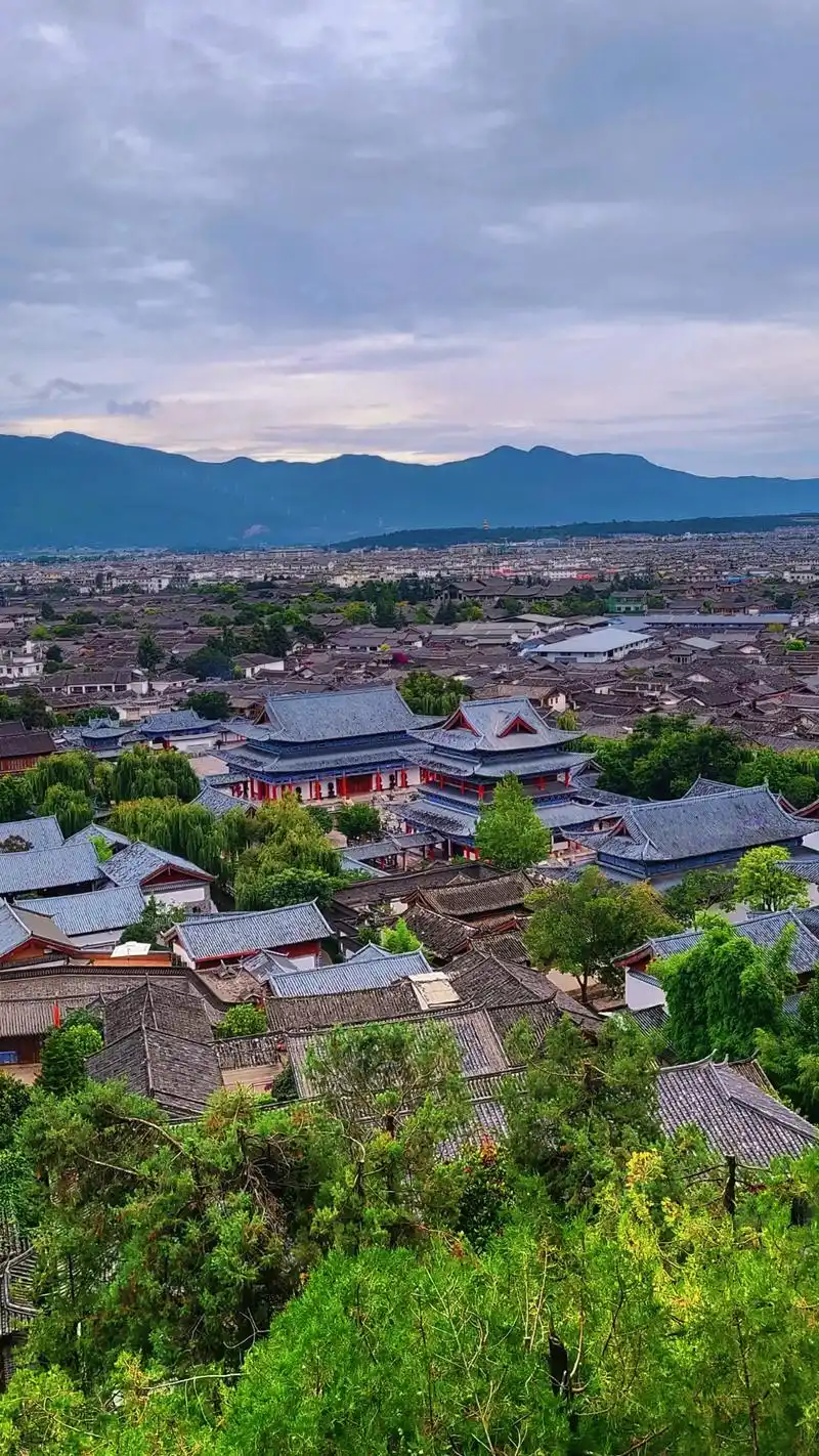 古色古香的丽江古城怎么拍都很美91.