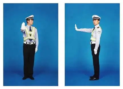 考前必看科目一交警手势图解准橙考试网