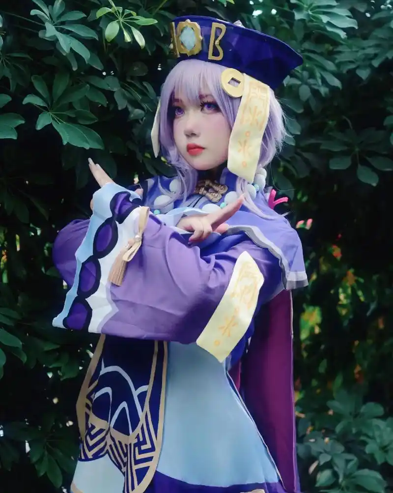 我叫…肚饿真君#二次元 #cos #原神 #七七  #cos - 抖音