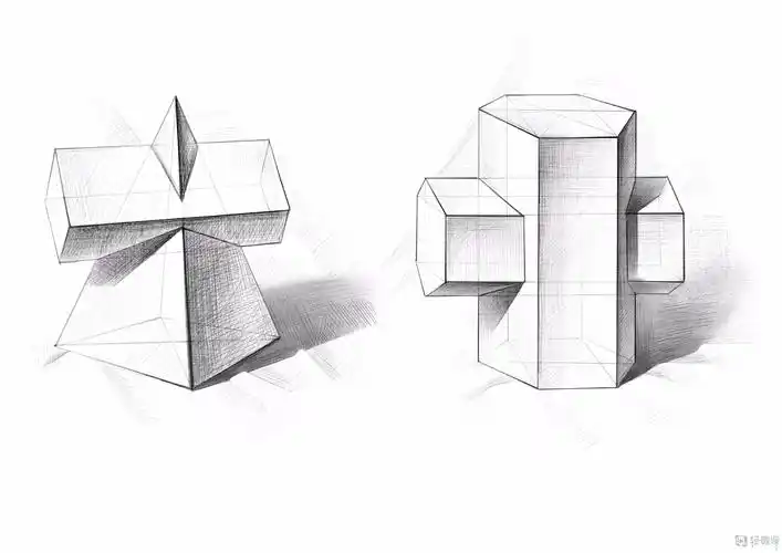 作业:ps能不能画素描之组合几何体素描画法训练 - 米琳 - 轻微课