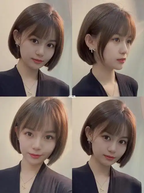 剪对了短发真的可以美到犯规超级显白发色
