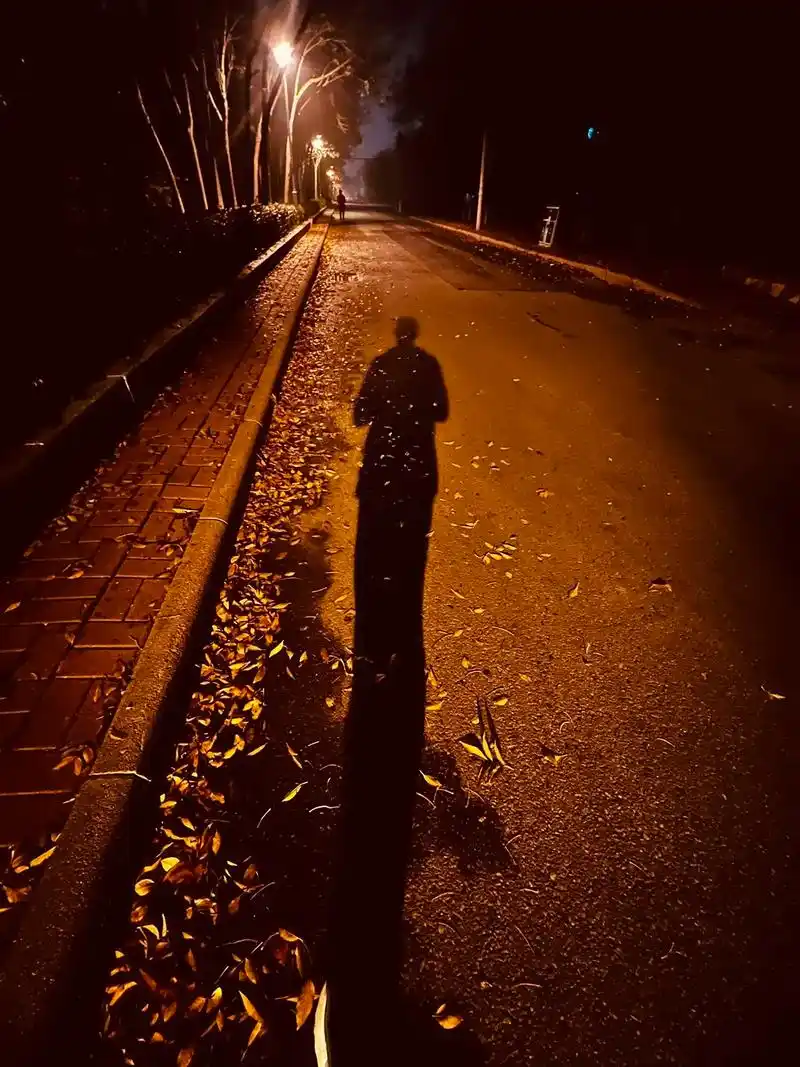 夜跑打卡.风雨兼程#不畏风雨一路前行 #生活每天都一样你要积 - 抖音