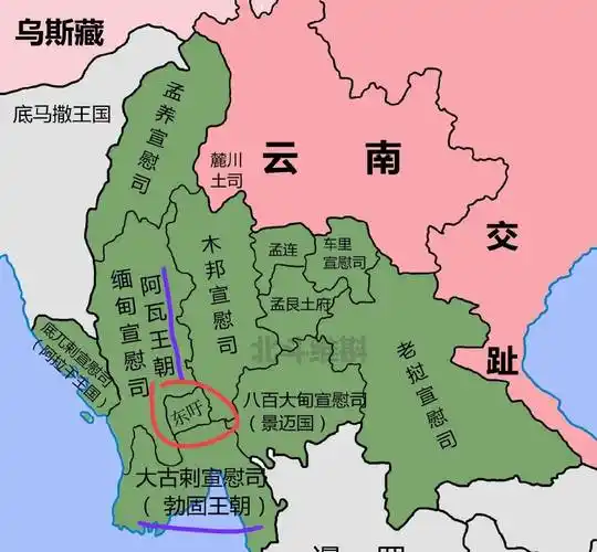 缅甸版图变迁:半岛武德最充沛国家,为何如今又乱又穷?