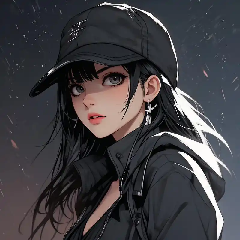 酷酷的女生头像😎谁不爱!