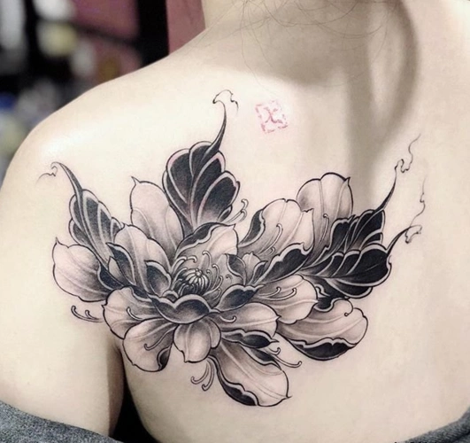牡丹纹身