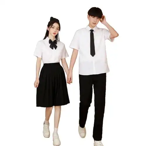 班服学院风初中学生校服运动会大合唱演出服高中生英伦风毕业服装