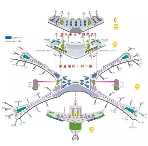 旅客指南收藏大兴机场最新旅客出发手册