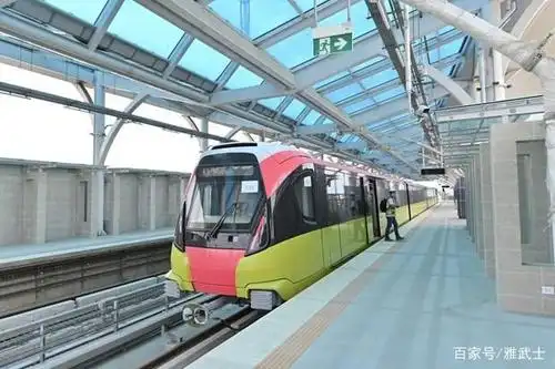 试运行的越南河内轻轨