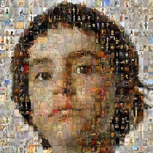 小照片拼出的肖像-动画片台-中国网络电视台