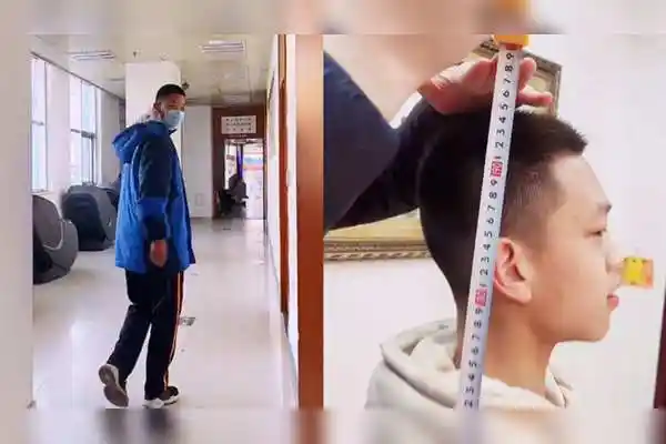 12岁男孩净身高195cm儿科大夫惊呆第一次见这么高的宝宝
