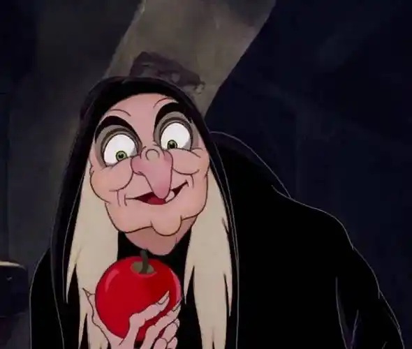 甚至还有人觉得她有点撞脸白雪公主》里的老巫婆了