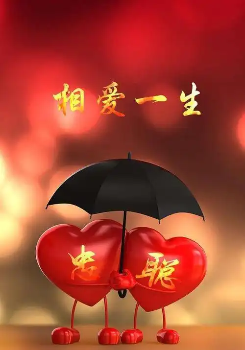 愿我们能相知相守相爱一生一世.