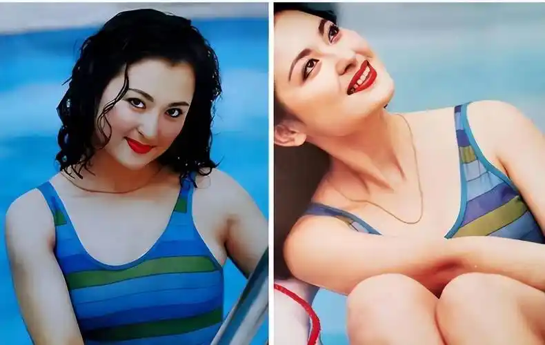 九十年代内地女星的泳装对比,巩俐果然还是前三名_比基尼_漂亮_穿着