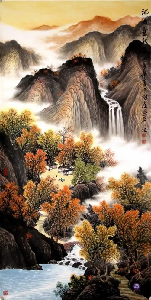 名画赏析:黄桂庭国画精品