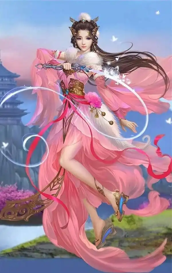 二次元古风美女插画图片分享|古风_动漫|美女|二次元