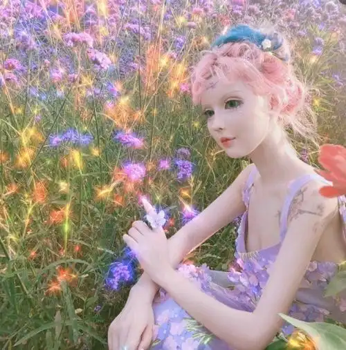 芭比迪丽拉,整成了洋娃娃.