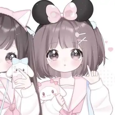 最难找的动漫闺蜜头像2023_闺蜜姐妹女生头像_头像屋