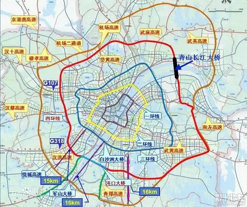 > 【武汉市四环线青山长江公路大桥即将开建!】