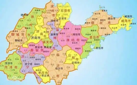 山东地图高清完整版下载