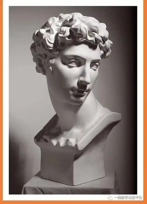 《高清素描临摹卡之石膏像照片》 正反两用,对应练习,累计60幅作品,张