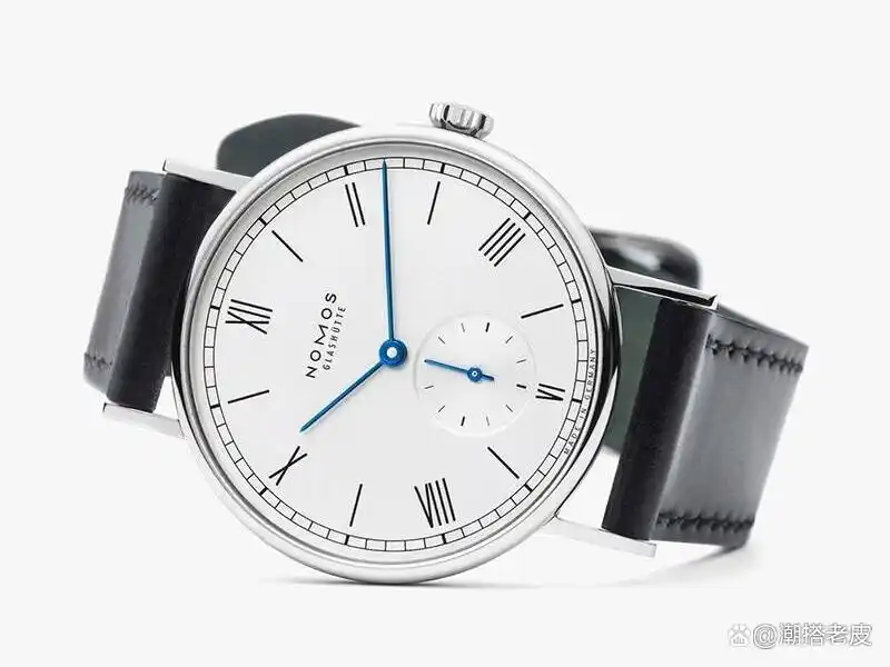 nomos包豪斯风格ludwig系列手动机械腕表,高端轻奢的象征