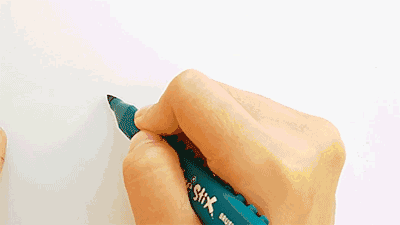 gif | 西洋书法动态图(软笔,弹尖篇)