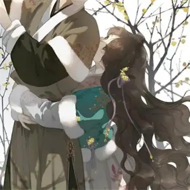 仙气十足的古风情侣双人情侣头像图片