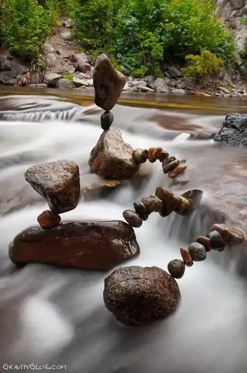 鹅卵石的艺术,鹅卵石的故事.2016年10月28日(前程似锦)