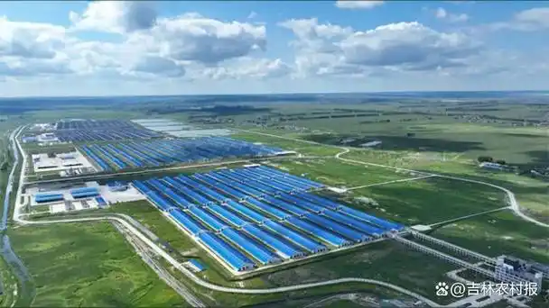 农安县巴吉垒镇双榆树村,上河村,昔日一望无垠的盐碱地上,如今矗立起