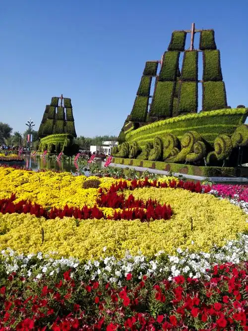 银川花博园聆听花开的声音