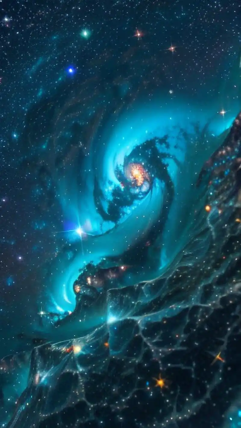 梦幻双鱼座星空壁纸90